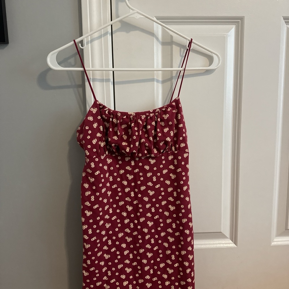 Aeropostale Red Floral Dress